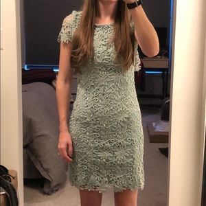 Lulus mint lace dress